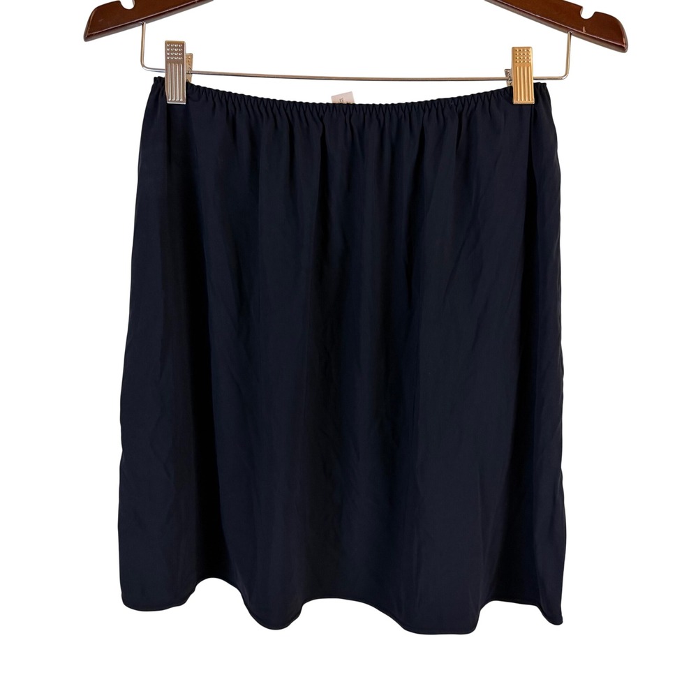 Wacoal Half Slip Size XL Black Elastic Waist Solid 81308